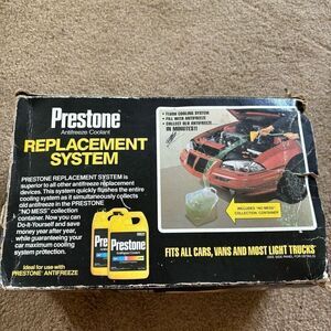 Prestone Antifeeeze Coolant Replacement System *Missing Pieces*